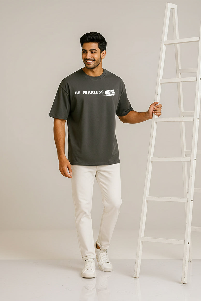 Grey Colour Oversize T-shirt – Antum Apparels