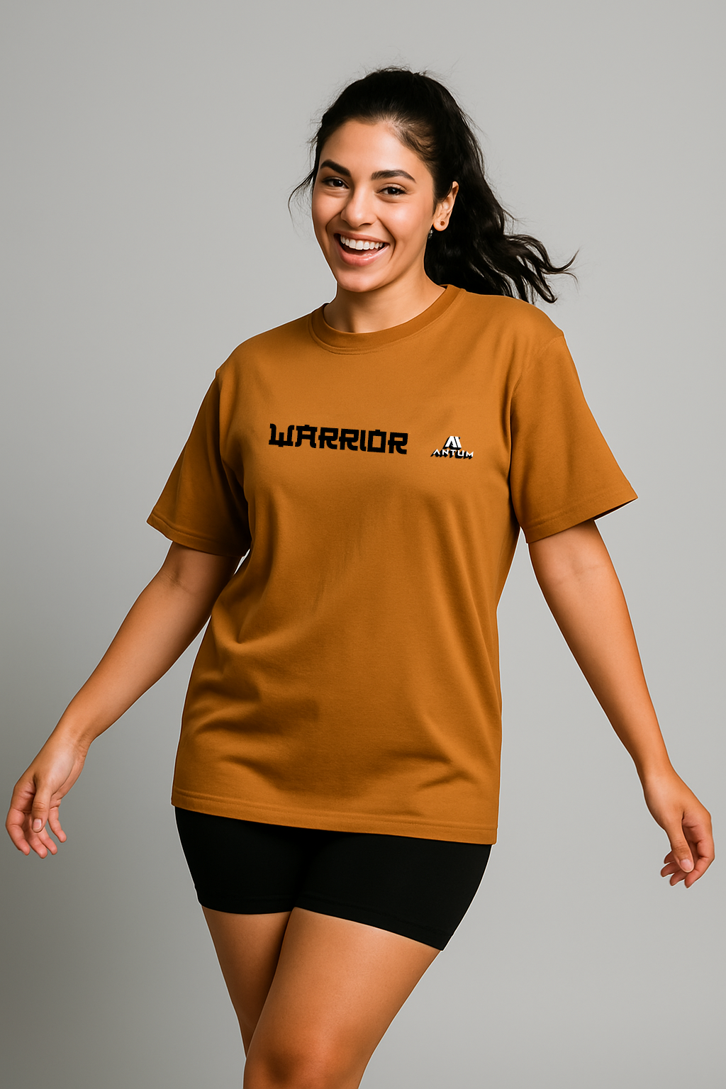 Women's sand oversize t-shirt 