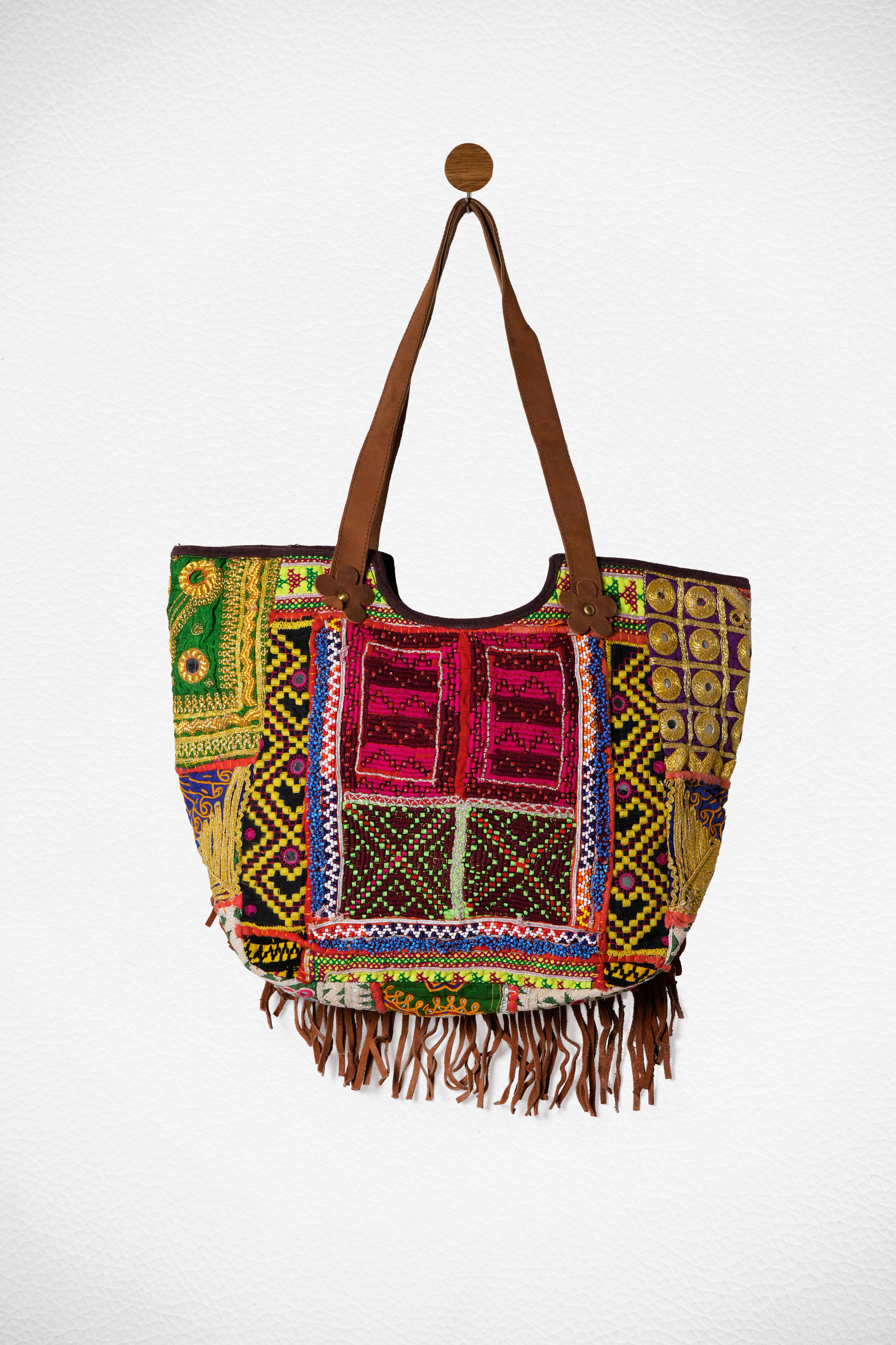 Mirror Work Rajasthani Embroidery Handbag | Bags, Embroidery bags,  Beautiful bags